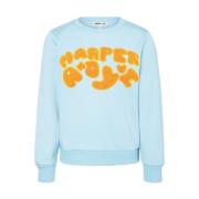 Logo Sweater Harper & Yve , Blue , Dames