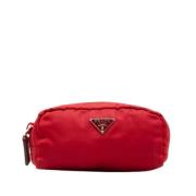 Pre-owned Canvas handbags Prada Vintage , Red , Dames