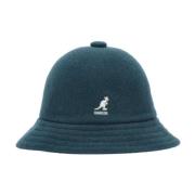 Wollen Casual Vissershoed Pine Kangol , Green , Unisex