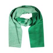 Intarsia Woolen Sjaal Les Deux , Green , Heren