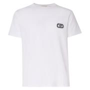 Witte Vlogo Signature T-shirt Italië Valentino Garavani , White , Here...