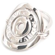 Pre-owned Metal rings Bvlgari Vintage , White , Dames