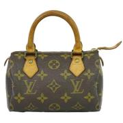 Pre-owned Canvas louis-vuitton-bags Louis Vuitton Vintage , Brown , Da...