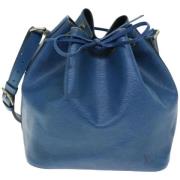 Pre-owned Leather louis-vuitton-bags Louis Vuitton Vintage , Blue , Da...