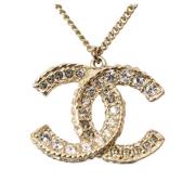 Pre-owned Metal chanel-jewelry Chanel Vintage , Yellow , Dames