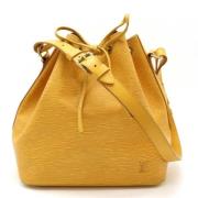 Pre-owned Leather louis-vuitton-bags Louis Vuitton Vintage , Yellow , ...