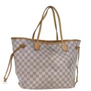 Pre-owned Canvas louis-vuitton-bags Louis Vuitton Vintage , White , Da...