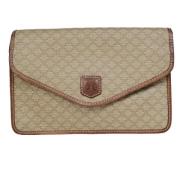 Pre-owned Canvas clutches Celine Vintage , Beige , Dames