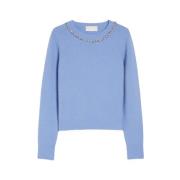 Orlaya Sweater Iblues , Blue , Dames