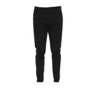 Zwarte Distressed Jeans Ss22 Dsquared2 , Black , Heren