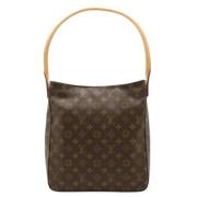 Pre-owned Canvas louis-vuitton-bags Louis Vuitton Vintage , Brown , Da...