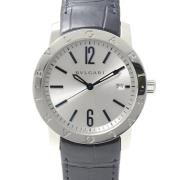 Pre-owned Metal watches Bvlgari Vintage , Gray , Heren