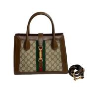 Pre-owned Canvas gucci-bags Gucci Vintage , Brown , Dames