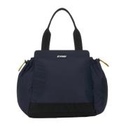 Blauwe Lifestyle Tote Tas K-Way , Blue , Dames