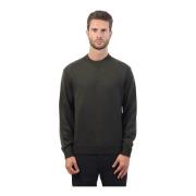 Groene Crewneck Sweater Armani Exchange , Green , Heren