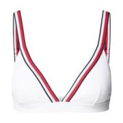 Driehoek Bikini Top voor Vrouwen Tommy Hilfiger , White , Dames