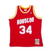 Houston Rockets Hakeem Olajuwon Jersey 1993-94 Mitchell & Ness , Red ,...