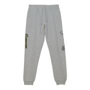 NBA Ghost Zwart Camo Sweatpants Lakers Mitchell & Ness , Gray , Heren