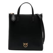 Mini Shopper Tas Pinko , Black , Dames