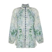 Paisley Print Blouse Zimmermann , Multicolor , Dames