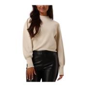 Beige Gebreide Pullover Trui Y.a.s , Beige , Dames