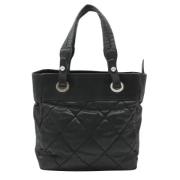 Pre-owned Fabric chanel-bags Chanel Vintage , Black , Dames