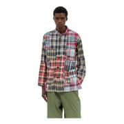 Geruite Katoenen Overhemd Engineered Garments , Multicolor , Heren