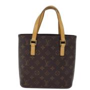 Pre-owned Canvas louis-vuitton-bags Louis Vuitton Vintage , Brown , Da...