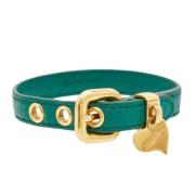 Pre-owned Leather bracelets Miu Miu Pre-owned , Yellow , Dames