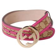 Pre-owned Leather belts Gucci Vintage , Multicolor , Dames