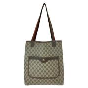 Pre-owned Canvas gucci-bags Gucci Vintage , Brown , Dames