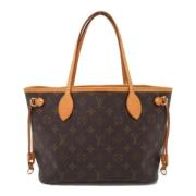 Pre-owned Canvas louis-vuitton-bags Louis Vuitton Vintage , Brown , Da...