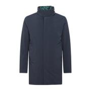 Technische Parka met Verborgen Capuchon People of Shibuya , Blue , Her...