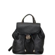 Pre-owned Leather backpacks Michael Kors Pre-owned , Black , Dames