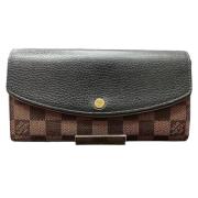 Pre-owned Canvas wallets Louis Vuitton Vintage , Brown , Heren