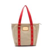 Pre-owned Leather louis-vuitton-bags Louis Vuitton Vintage , Beige , D...