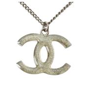 Pre-owned Metal chanel-jewelry Chanel Vintage , Gray , Dames