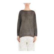 Kasjmier Boothals Trui Avant Toi , Gray , Dames