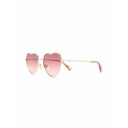 Ch0071S 003 Sunglasses Chloé , Yellow , Dames