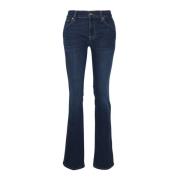 Bootcut Indigo Jeans 7 For All Mankind , Blue , Dames