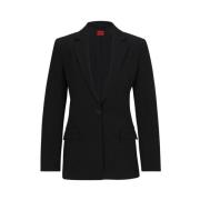 Stijlvolle Sako Shirt Hugo Boss , Black , Dames