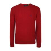 Rode Pullover Met Ronde Hals Ralph Lauren , Red , Heren