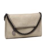 Khaki Schoudertas met Ruthenium Hardware Stella McCartney , Brown , Da...