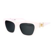 Stijlvolle zonnebril met model 0Ve4457 Versace , White , Heren