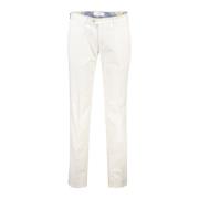 Witte katoenen chino broek Brax , White , Heren