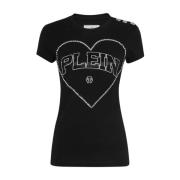 Grafisch T-shirt Philipp Plein , Black , Dames