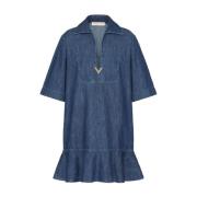 Elegante Avondjurk 5B3Da02N7Mr558 Valentino Garavani , Blue , Dames