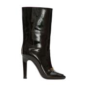 Enkellaarsjes Lala Lakleer Saint Laurent , Black , Dames