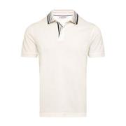 Klassieke Polo Shirt in Wit Zand Orlebar Brown , Beige , Heren