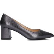 Grijze Leren Pumps Hakken Stefano Lauran , Gray , Dames